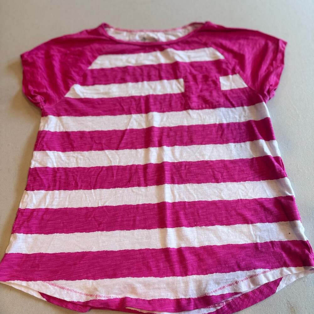 Old Navy Short Sleeve Striped Pocket Tee